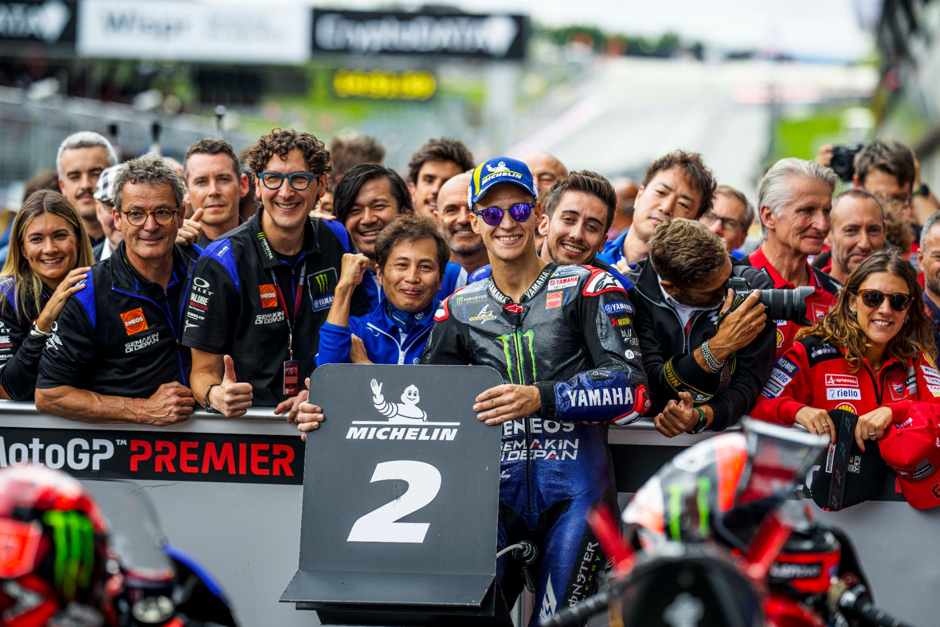 Yamaha xuất sắc dành á quân vòng 13 MotoGP tại Spielberg