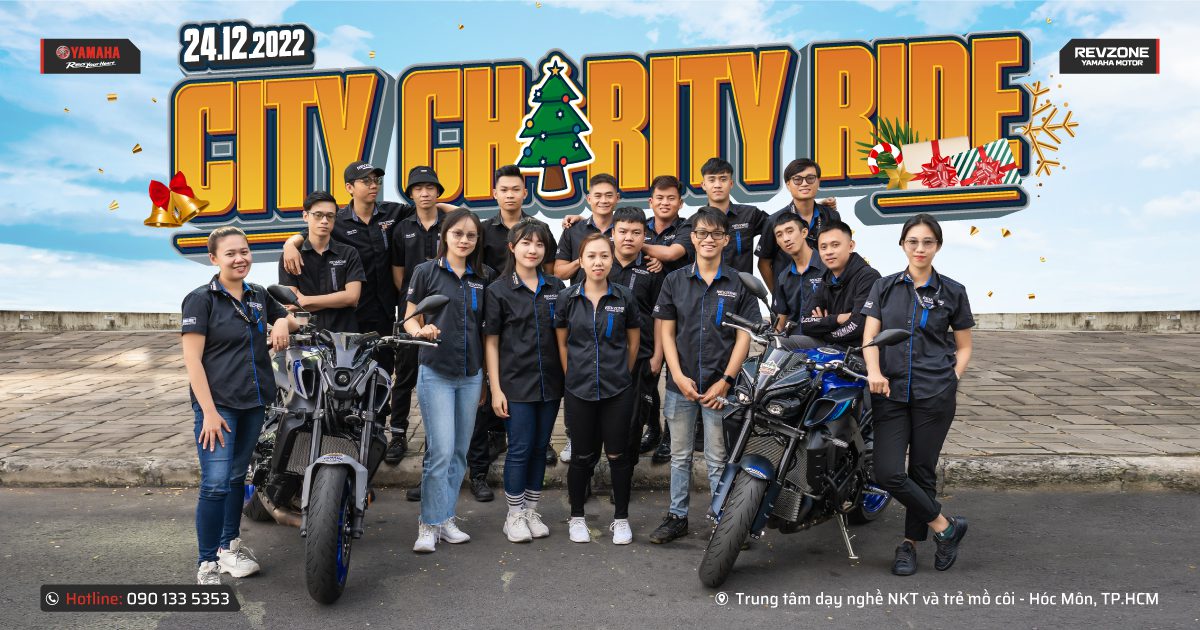 City Charity Ride – Chương trình thiện nguyện ý nghĩa mùa Giáng Sinh