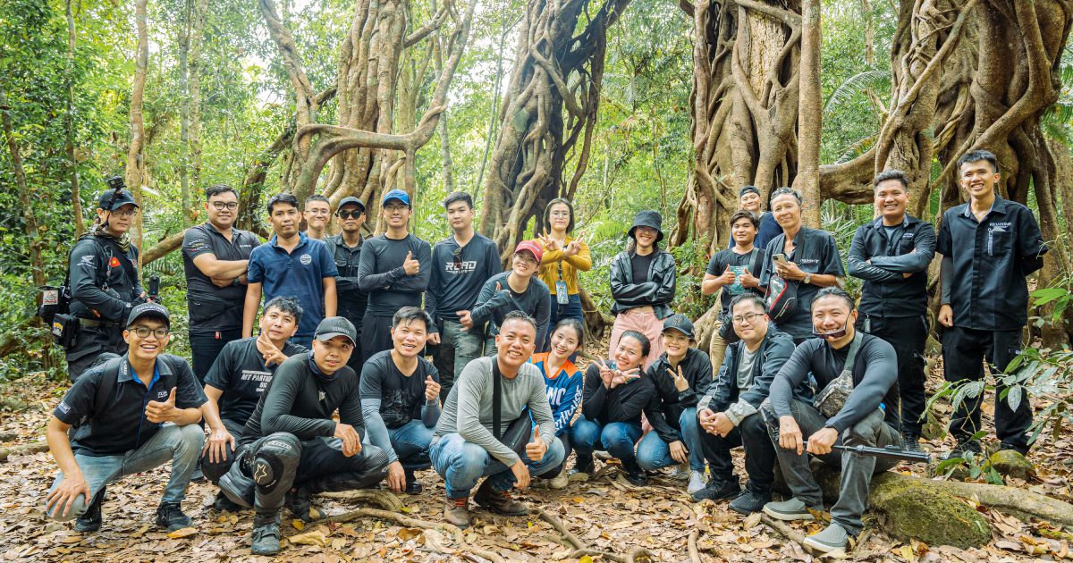 Hành trình trải nghiệm xuyên rừng ở Nam Cát Tiên