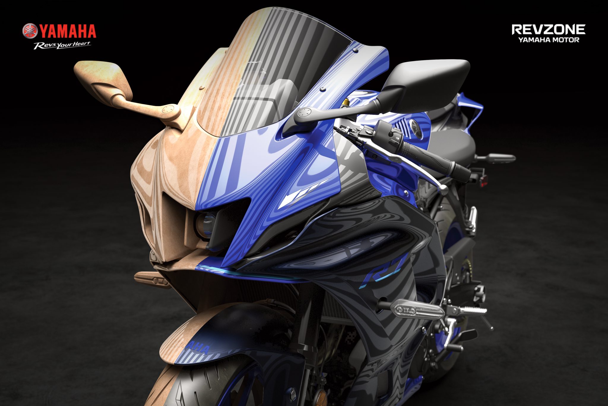 Thiết kế khí động học đậm chất thể thao supersport trên Yamaha R7