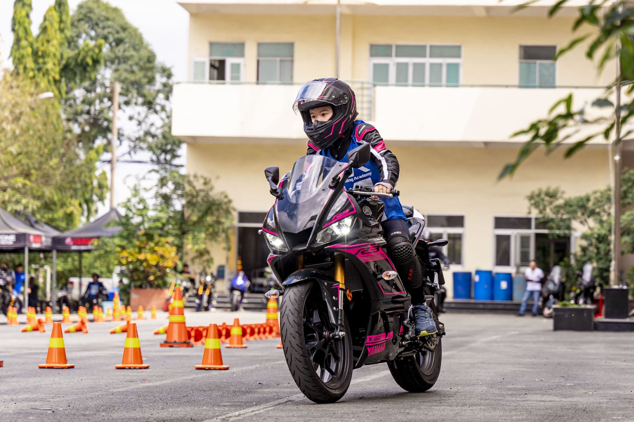 Học viên khóa đào tạo lái xe mô tô an toàn RRA #2