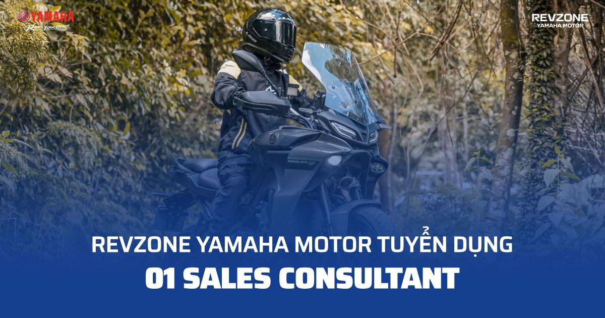 Revzone Yamaha Motor tuyển dụng Sales Consultant Big Bike tại Sài Gòn