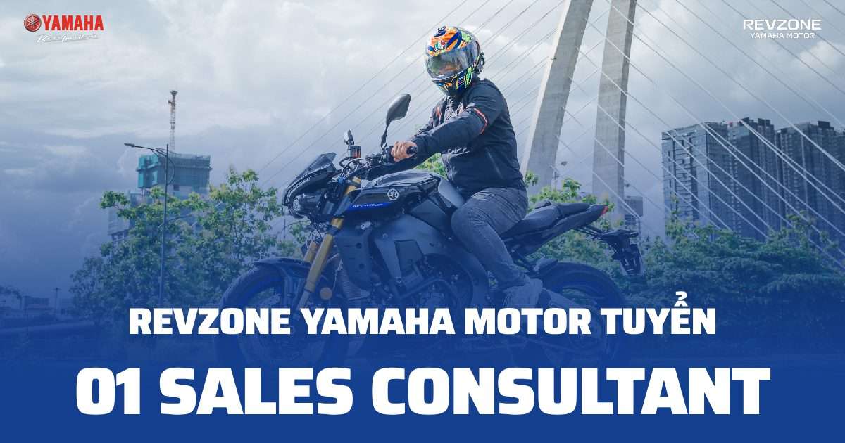 Revzone Yamaha Motor tuyển dụng 01 Sales Consultant Big Bike tại TP. Hồ Chí Minh
