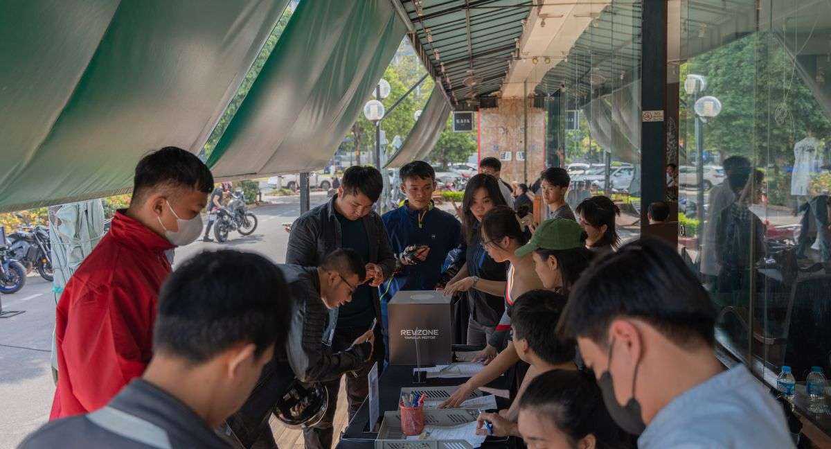 Sự kiện lái thử xe moto Yamaha tại Bắc Ninh