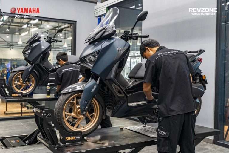 Revzone Kiểm tra xe miễn phí dành cho dòng xe Sport Scooters - Revzone Yamaha Motor
