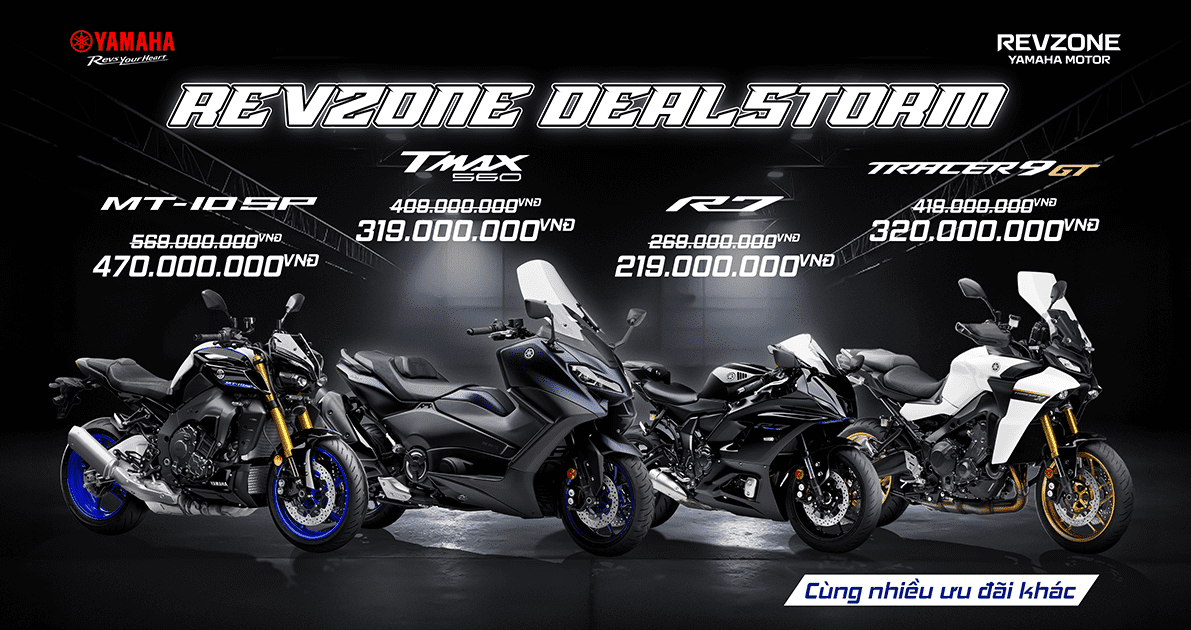 Revzone Dealstorm – Ưu đãi đổ bộ, sẵn sàng nổ máy